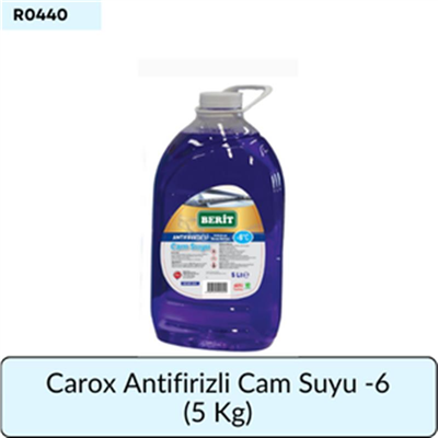 Carox Antifirizli Cam Suyu -6 (5 KG)
