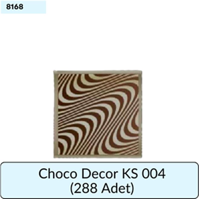 CHOCO DECOR KS 004     (288 ADET)