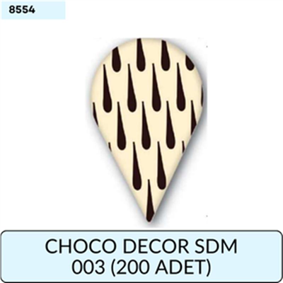 CHOCO DECOR SDM 003   (200 ADET)