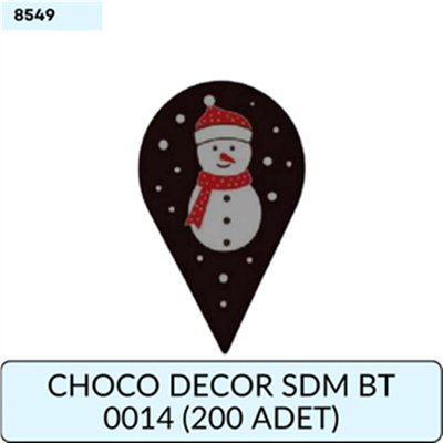 CHOCO DECOR SDM BT 0014 (200 ADET)