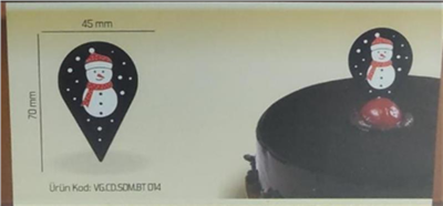 CHOCO DECOR SDM BT 0014 (200 ADET)