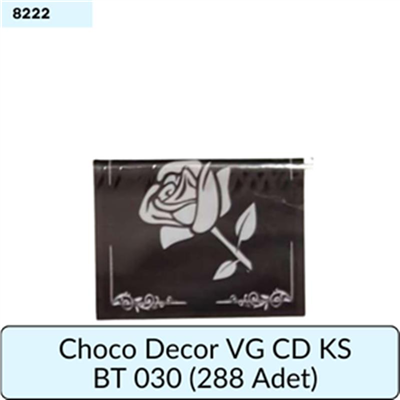 CHOCO DECOR VG CD BT KS 030     (288 ADET)