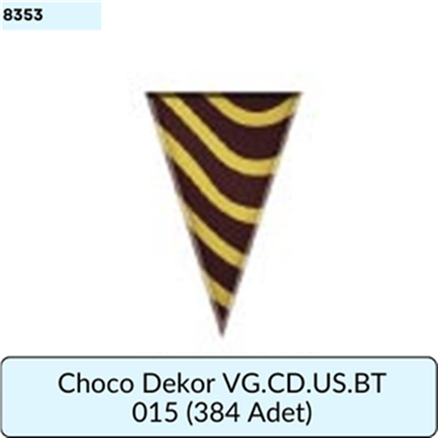 CHOCO DECOR VG CD BT US  015     (384 ADET)