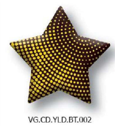 CHOCO DECOR VG CD BT YLD 002 (288 ADET)