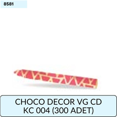 CHOCO DECOR VG CD  KC 004     (300 ADET)