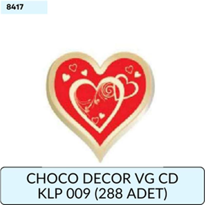CHOCO DECOR VG CD  KLP 009     (288 ADET)