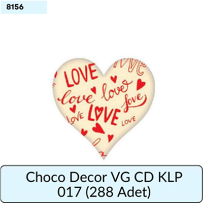 CHOCO DECOR VG CD  KLP 017     (288 ADET)