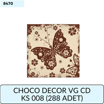 CHOCO DECOR VG CD KS 008     (288 ADET)