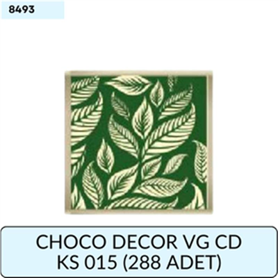 CHOCO DECOR VG CD  KS 015 ( 288 ADET )