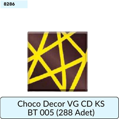CHOCO DECOR VG CD KS BT 005     (288 ADET)