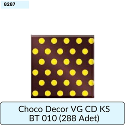CHOCO DECOR VG CD KS BT 010     (288 ADET)