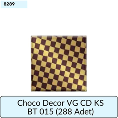 CHOCO DECOR VG CD KS BT 015     (288 ADET)