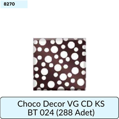 CHOCO DECOR VG CD KS BT 024     (288 ADET)