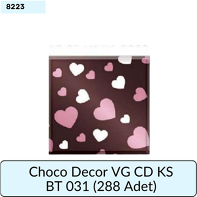 CHOCO DECOR VG CD KS BT 031     (288 ADET)