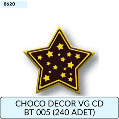 CHOCO DECOR VG CD YLD BT 005 (240 ADET)