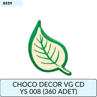 CHOCO DECOR VG CD YS 008     (360 ADET)