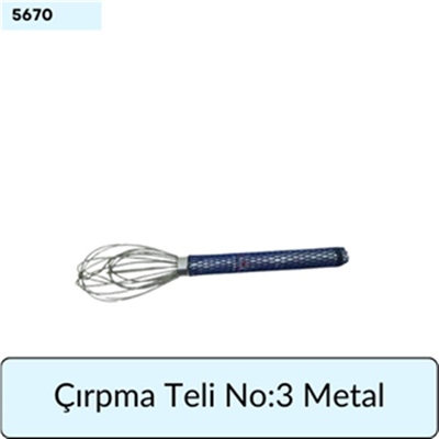 Çırpma Teli 3 No Metal