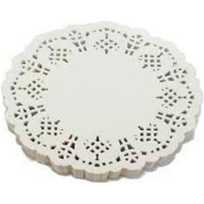 Dantel Mendil Yuvarlak Bardak Altlığı (9 Cm)