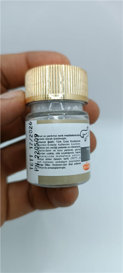Decol Beyaz Yağ Bazlı Lake Toz Gıda Boya   (7 GR)