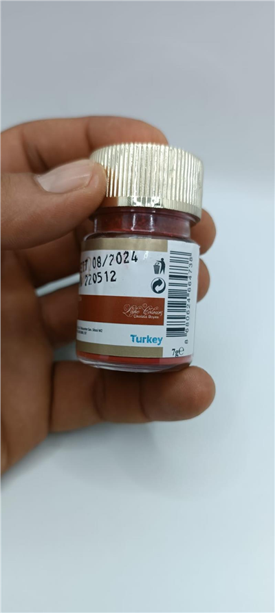 Decol Bordo Yağ Bazlı Lake Toz Gıda Boyası  (7 GR)