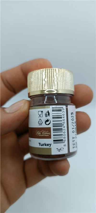 Decol Çik Kahve Yağ Bazlı Lake Toz Gıda Bo  (7 GR)