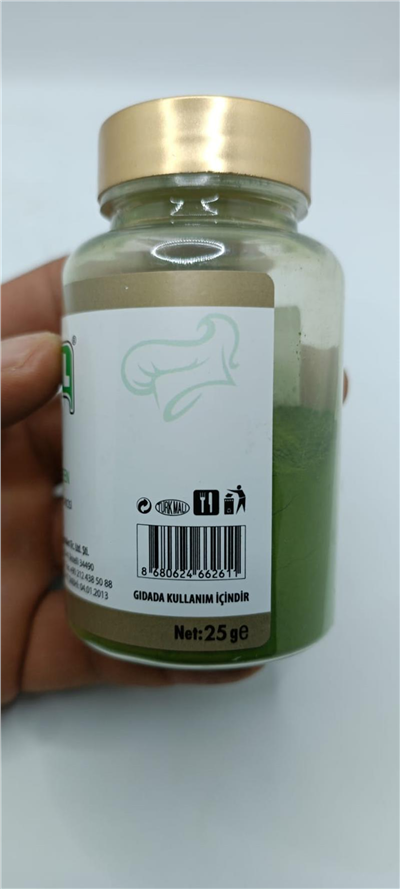 Decol Yeşil Yağ Bazlı Lake Toz Gıda Boyası (25 GR)