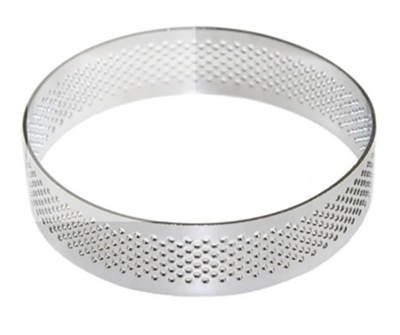 Delikli Tart Çemberi Yuvarlak 10 Cm