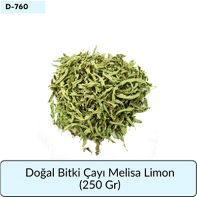 Doğal Bitki Çayı Melisa Limon   (250 Gr)