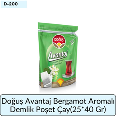 Doğuş Avantaj Berg Ar Demlik Poşet Çay  (25*40 Gr)