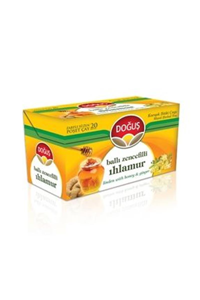 Doğuş Ballı Zencefilli Ihlamur Çayı   (20*1,5 Gr)