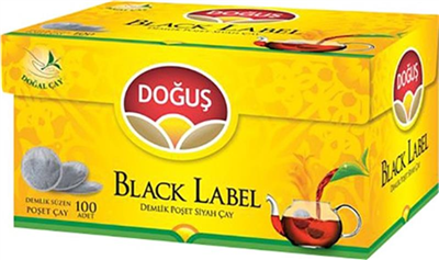 Doğuş Black Label Demlik Poşet Çay   (100*3,2 Gr)