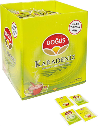 Doğuş Karadeniz Bardak Poşet Siyah Çay (1000*2 Gr)