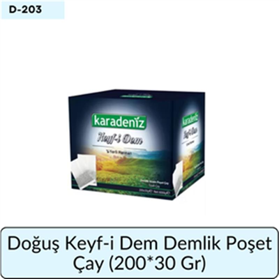Doğuş Keyf İ Dem Demlik Poşet Çay   (200*30 Gr)