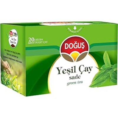 Doğuş Yeşil Çay Sade Bitki Çayı    (20*1,75 Gr)