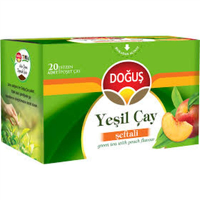 Doğuş Yeşil Çay Şeftali Bitki Çayı    (20*1,75 Gr)
