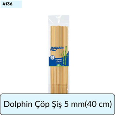 Dolphin Çöp Şiş 5 Mm  (40 Cm)