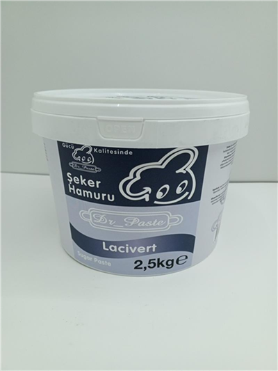Dr. Paste Şeker Hamuru Lacivert   (2,5 Kg)