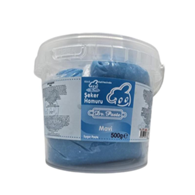 Dr. Paste Şeker Hamuru Mavi   (500 Gr)