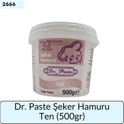 Dr. Paste Şeker Hamuru Ten   (500 Gr)