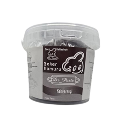 Dr. Paste Şeker Hamuru Kahverengi   (500 Gr)