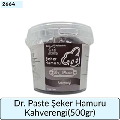 Dr. Paste Şeker Hamuru Kahverengi   (500 Gr)
