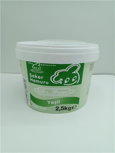 Dr. Paste Şeker Hamuru Yeşil   (2,5 Kg)