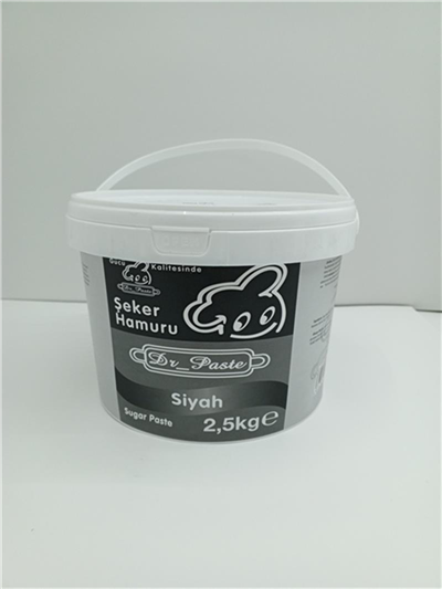 Dr. Paste Şeker Hamuru Siyah   (2,5 Kg)