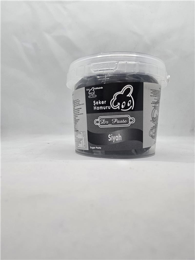 Dr. Paste Şeker Hamuru Siyah   (500 Gr)