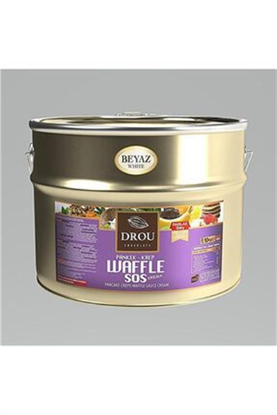 Drou Waffle Sos Beyaz 10 Kg