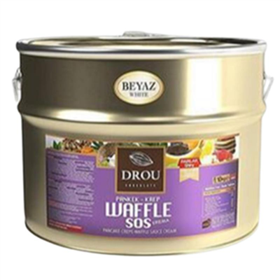 Drou Waffle Sos Beyaz 10 Kg