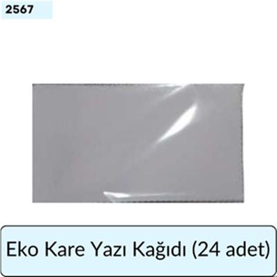 EKO Kare Yazı Kağıdı (24 Adet)