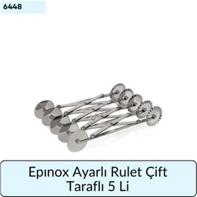 Epınox Ayarlı Rulet Çift Taraflı 5 li