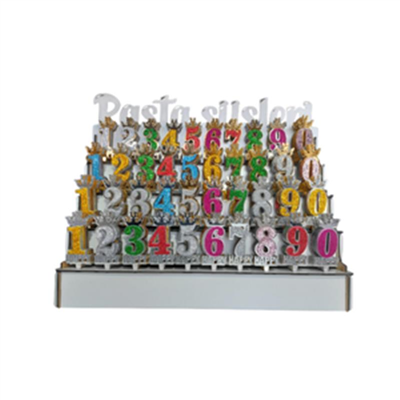 EVA PLEKSİ SİMLİ RAKAM SET   (400 PARÇA)
