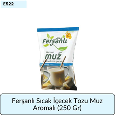 Ferşanlı Sıcak İçecek Tozu Sütlü Muz Arom (250 Gr)